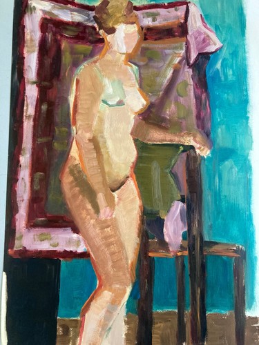 Très belle peinture - peinture, femme