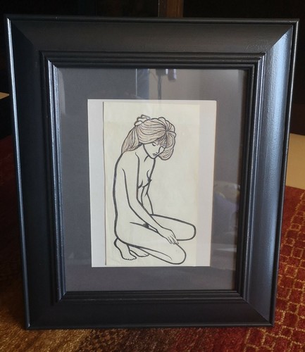 Dessin femme nue années - femme,