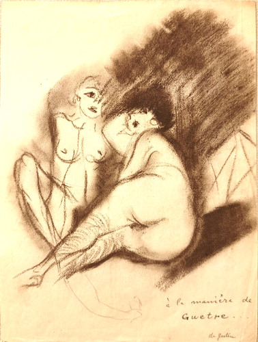 Dessin erotique frans - dessin, de