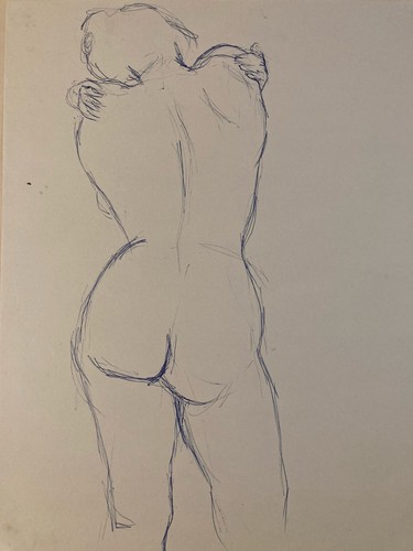 Très beau dessin encre - encre, art