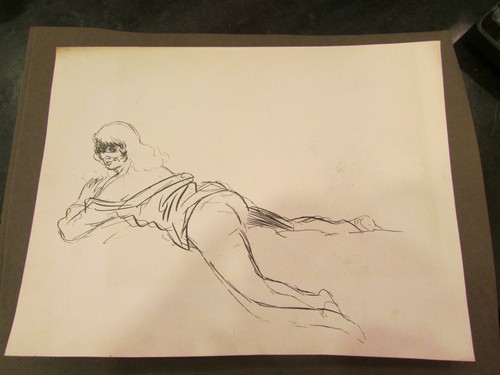 Dessin original encre bande - encre,